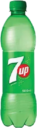 A bottle of soft drink